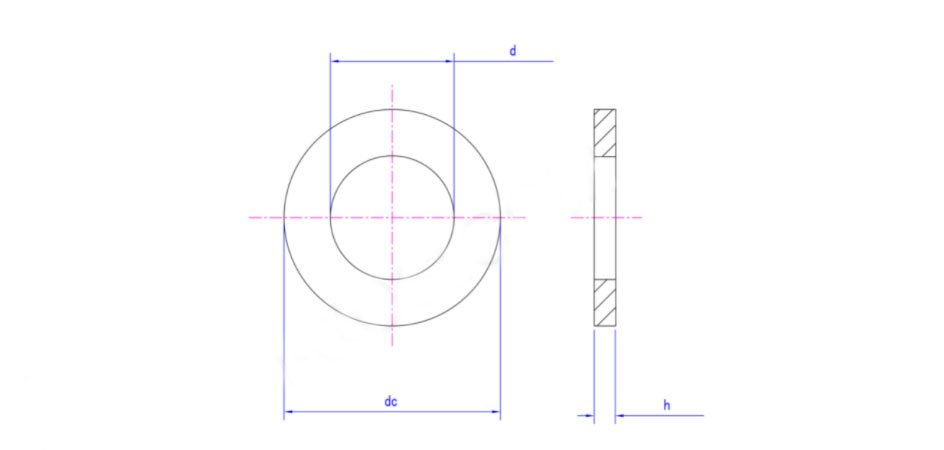 Finexpress-Dacromet-Washer