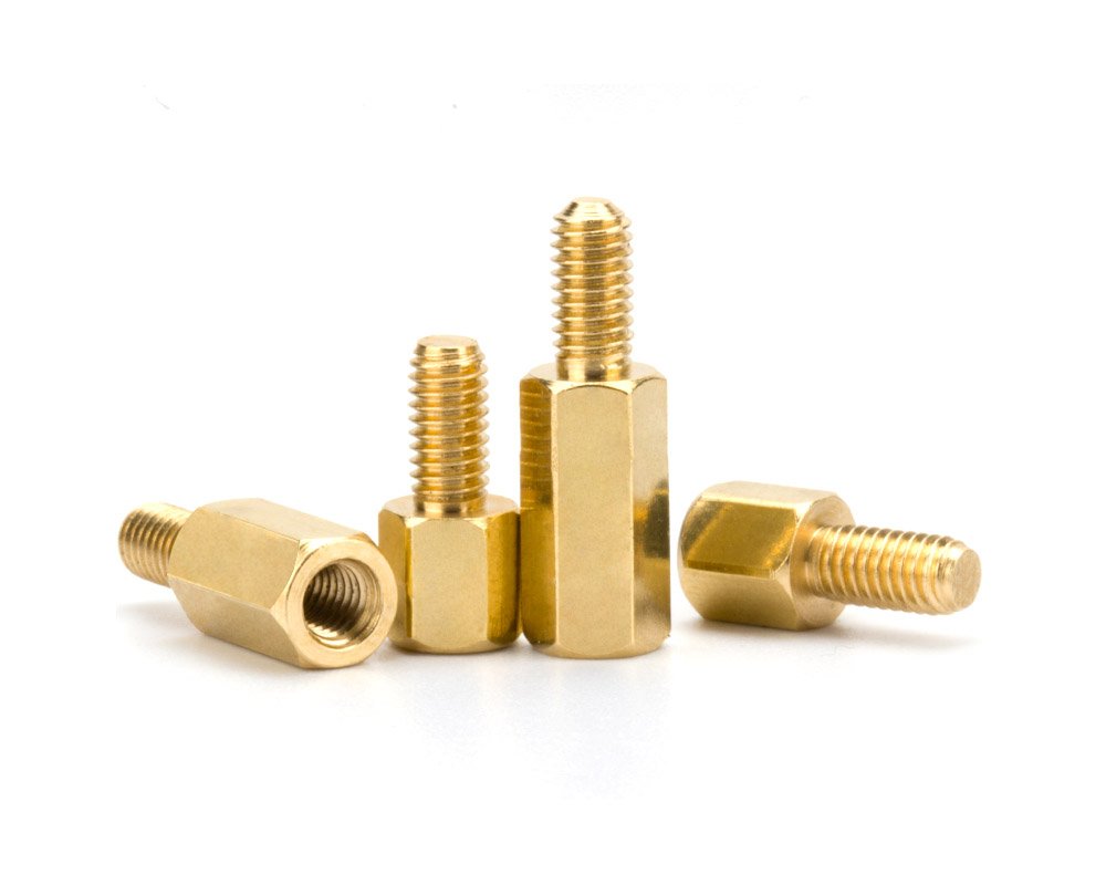 Hexagonal-copper-stud